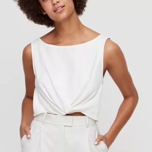 Aritzia Babaton Stellan Blouse Size XS in Grey Purple